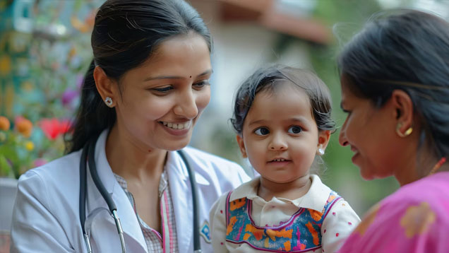 foster child with foster parents